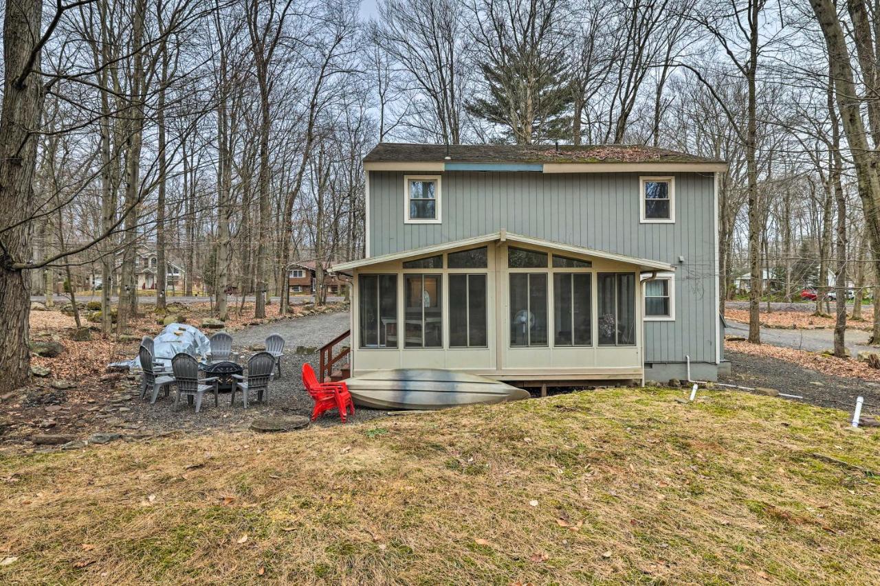 Poconos Vacation Home Walk To Locust Lake! Pocono Lake Exterior foto